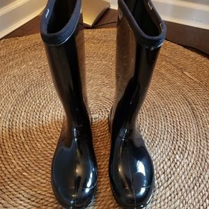 Kamik Black Rubber Boots